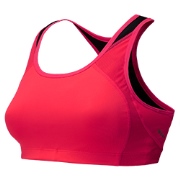 New Balance The Fabulous Framer II Bra Bright Cherry with Black J7q1833